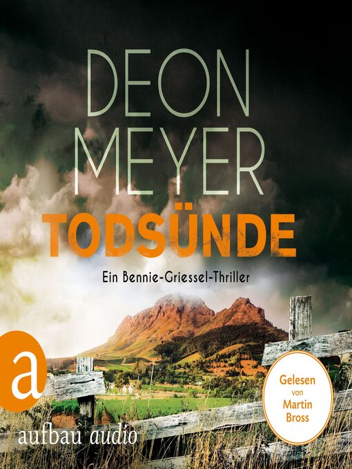 Title details for Todsünde--Benny Griessel Romane, Band 8 (Gekürzt) by Deon Meyer - Available